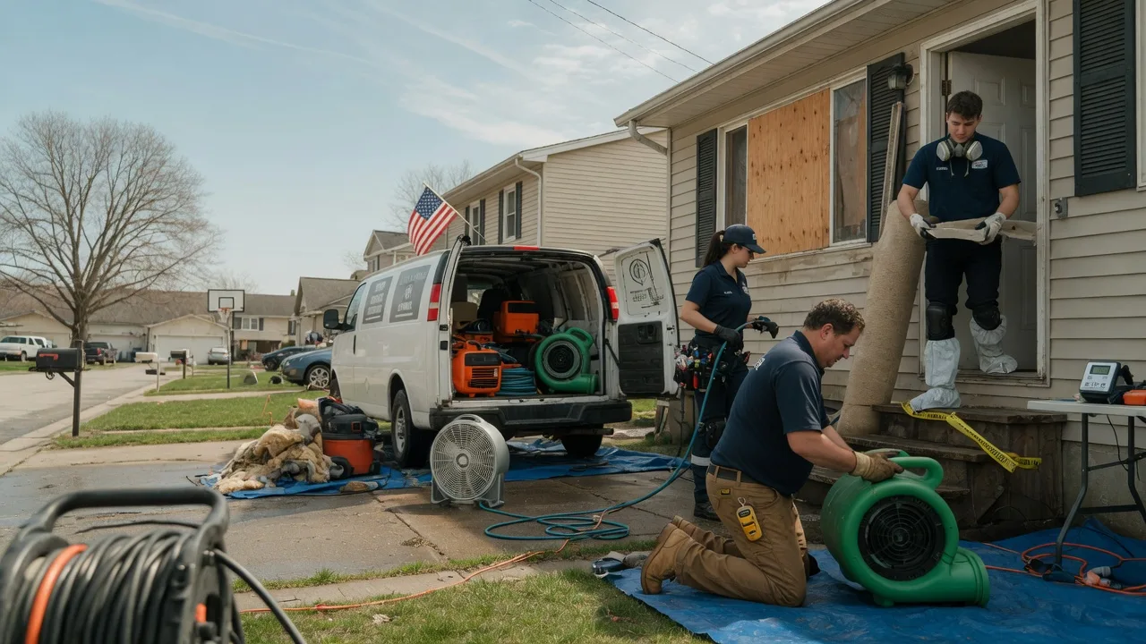 Water Damage Restoration in Ringoes, NJ near me